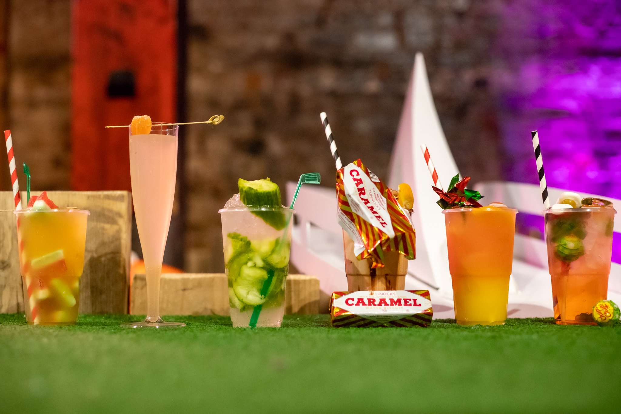 Mocktails on the Fore Play Crazy Golf course